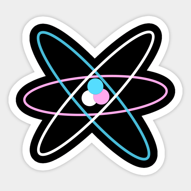 Atomic Pride Sticker by traditionation